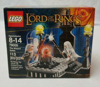 Lego Lord Of The Rings Wizard Battle (79005) Nib Factory Discontinued