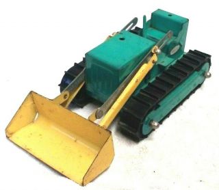 Vintage Structo Dozer Grader Bulldozer Pressed Steel Toy