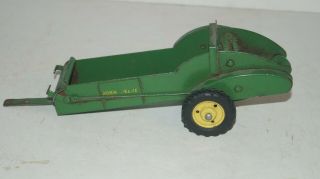 Vintage John Deere Usa 1/16 Scale Farm Tractor Manure Spreader Implement