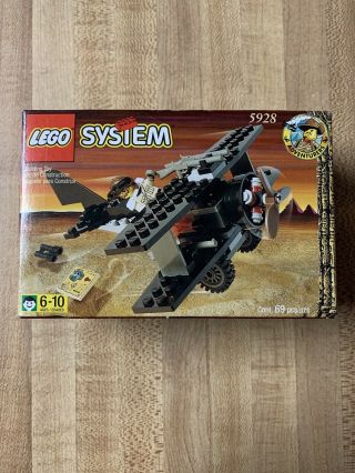 Lego 5928 Bi - Wing Baron - Desert Adventures - Rare Nib