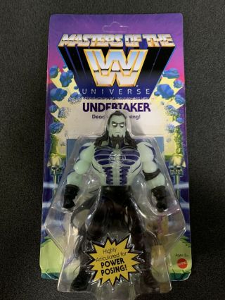 Mattel Undertaker Action Figure Glow In The Dark