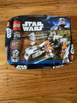 Lego Star Wars Clone Trooper Battle Pack 7913 Nisb
