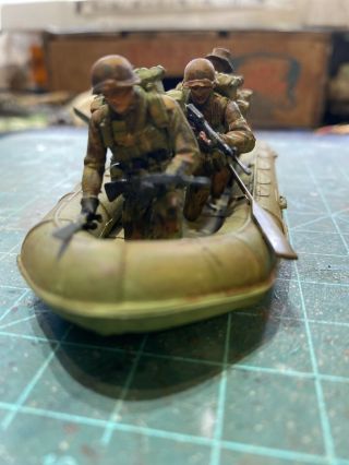3 - Pro Built Painted 1/35 1/32 Us Navy Seal Team Vietnam 3figures Only