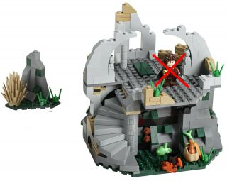Lego 9472 The Lord Of The Rings Attack On Weathertop Set - No Mminifigures Horses