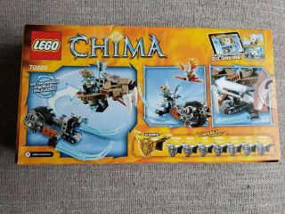 LEGO 70220 Strainor ' s Saber Cycle From the Legends of CHIMA series 2