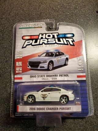 Open Package Greenlight Ohio State Highway Patrol 2016 Dodge Charger Series 24