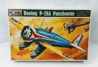 Hasegawa Minicraft 1/32 Scale Boeing P - 26a Peashooter Model Kit