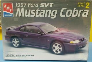 Amt/ertl 1997 Ford Svt Mustang Cobra 8231 In Open Box Shipped