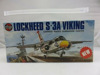 Airfix Lockheed S - 3a Viking 1/72 Scale Model Kit 05014 - 4 Unbuilt