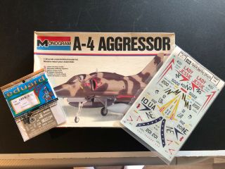 A - 4 Aggressor By Monogram In 1/48 Scale From 1979 With