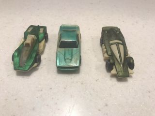 Three Vintage Mattel Hot Wheels Red Line Sizzlers Cars 1970 1969 Mexico
