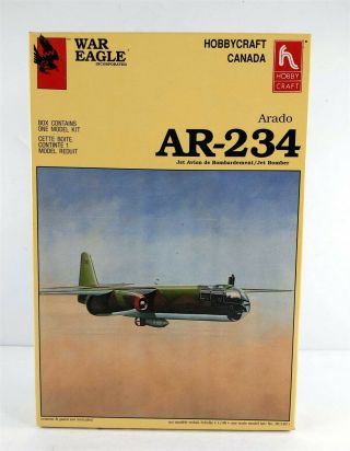 Hobby Craft War Eagle Hc1671 Arado Ar - 234 Jet Bomber 1:48 Model Airplane Kit