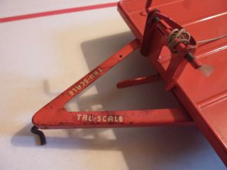 Vintage Tru - Scale Flat Tilting Bed Trailer With Winch 3