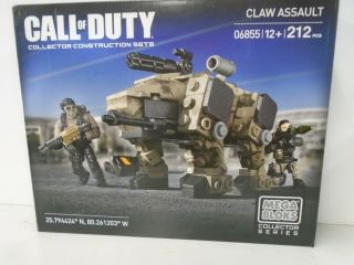 Mega Blocks 06855 Call Of Duty Claw Assault 2014 Vintage
