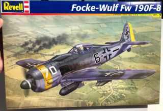 Revell Focke - Wulf Fw 190f - 8 1/32 Open Model Kit ‘sullys Hobbies’