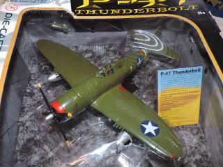 Motor Max 1/48th Scale P - 47 Thunderbolt Die Cast Model 76316