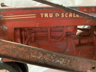 Vintage Tru Scale Tractor W/Loader 1/16 Great Project 2