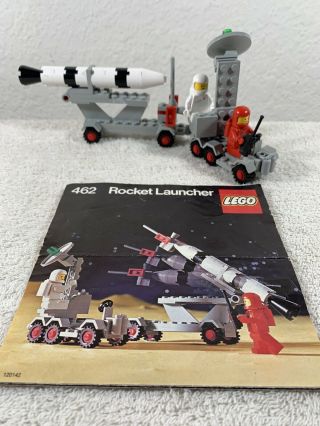 Lego Vintage Classic Space 462 Rocket Launcher Complete W/instructions