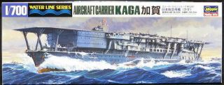 1/700 Hasegawa Models Ijn Kaga Japanese Aircraft Carrier Waterline Kit