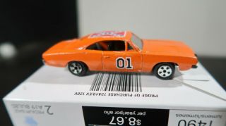 h 1981 Ertl 1:64 The Dukes of Hazzard Car General Lee Dodge Charger 3