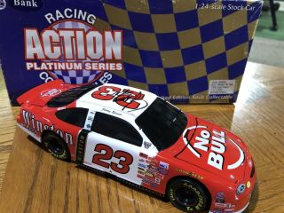 Autographed 1/24 Jimmy Spencer 23 Winston No Bull Action Nascar Diecast