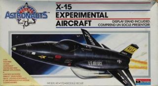 Monogram 1:72 Astronauts X - 15 Experimental Aicraft Plastic Model Kit 5908u