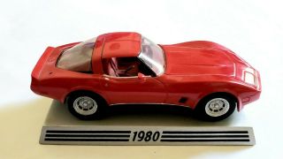 Vintage The Danbury 50 Years Of Corvette 23 1980 1/43 Scale Car Model Set