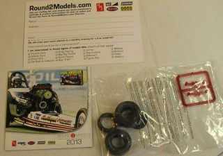 VINTAGE BESWICK ' S GTO ' THE JUDGE ' FUNNY CAR 1/25 SCALE MODEL CAR KIT - NOS 3