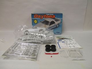 Mpc Ertl Dodge Shelby Daytona Plastic Model Kit 1:25 Scale Open Box Unbuilt