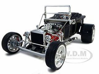 Box Damage 1923 Ford T - Bucket Roadster Black 1/18 Diecast Road Signature 92828