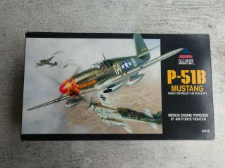 1/48 Accurate Miniatures P - 51 B Mustang Merlin Engine Powered 3418