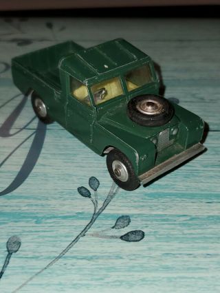 Vintage Corgi Toys Land Rover 109 " W.  B.