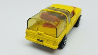 Lesney Matchbox Superfast - 57 Ford Wild Life Truck - yellow turntable 3