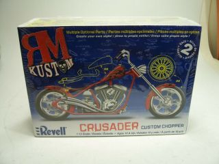 Revell Rm Kustom Crusader Custom Chopper - 1:12 Scale Model Kit Still