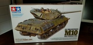 1/35 Tamiya Us M10 Tank Destroyer Mid - Production In Kit No.  -