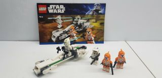 Lego 7913 Star Wars Clone Trooper Battle Pack Minifigure Instructions 2011