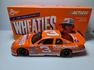 1997 Dale Earnhardt Sr 3 Wheaties Gm Goodwrench Bank 1:24 Nascar Action Mib