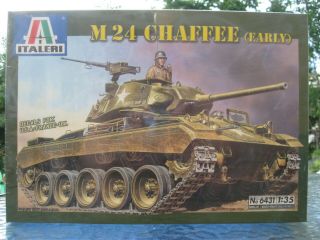 Italeri 1/35 M24 Chaffee Tank Early 6431 Factory
