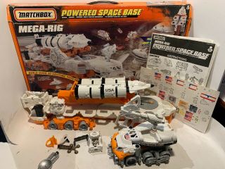 1998 Matchbox Mega Rig Powered Space Base Missing Parts And