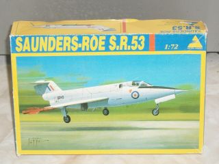 Astra Model 1/72 Scale Saunders - Roe S.  R.  53