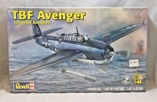 Revell 1:48 Tbf Avenger Torpedo Bomber Model Kit 85 - 525