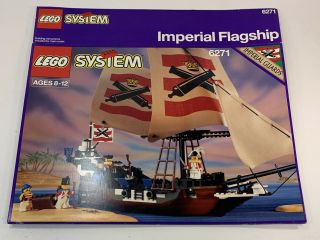 Lego System 6271 Imperial Guards Imperial Flagship Empty Box Only Vintage
