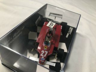 1/43 scale die cast model MINICHAMPS Ferrari 126 C2 27 Villeneuve F1 Grand Prix 2