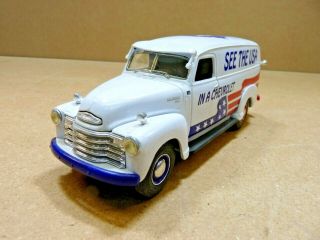 First Gear 1949 Chevrolet Panel Truck,  White