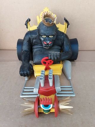 1998 " King Kongs Thronester " Plastic Model Kit By Polar Lights (buildup)