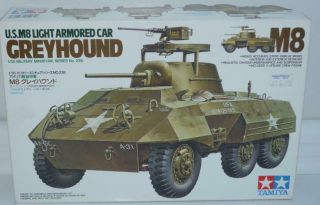 Tta - Tamiya 1:35 Kit - Us M8 Light Armoured Car / Greyhound 35228
