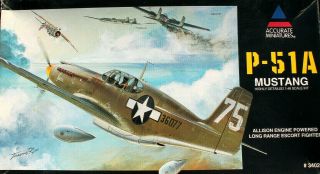 Accurate Miniatures 1/48: North American P - 51a Mustang