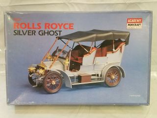 Academy Minicraft Silver Ghost 1907 Rolls Royce Model Kit 1/16