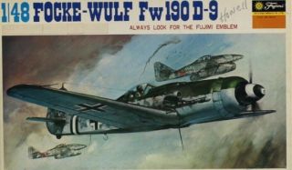 Fujimi 1:48 Focke Wulf Fw - 190 D - 9 Plastic Aircraft Model Kit 5a14u