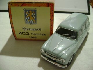 Peugeot 403 Familiale 1956 1/43 Norev Ref 758